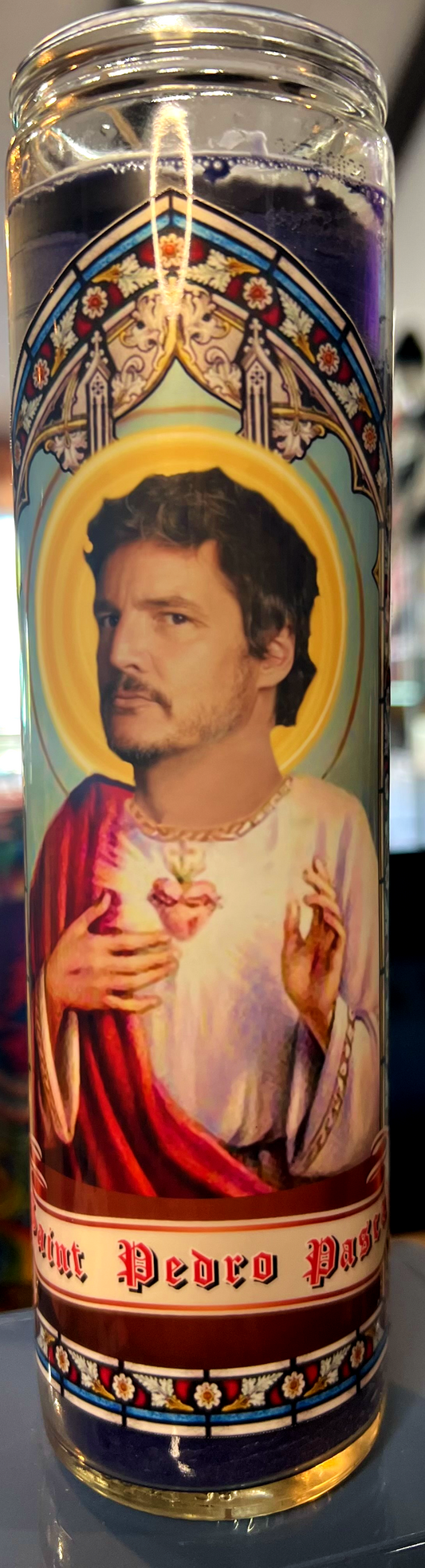 Pedro Pascal Prayer Candle