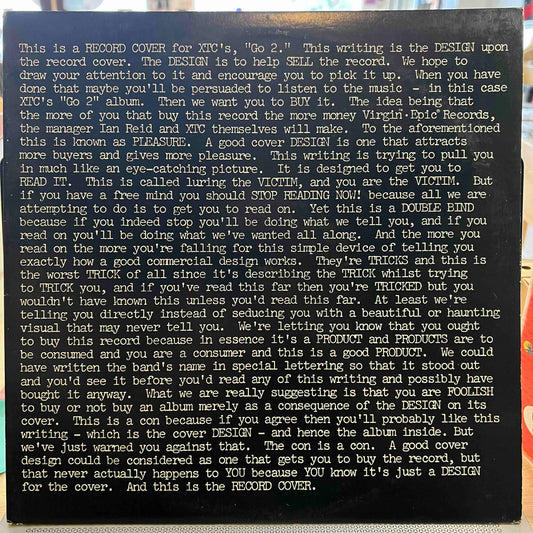 XTC | Go 2 (Vinyl) (Used)