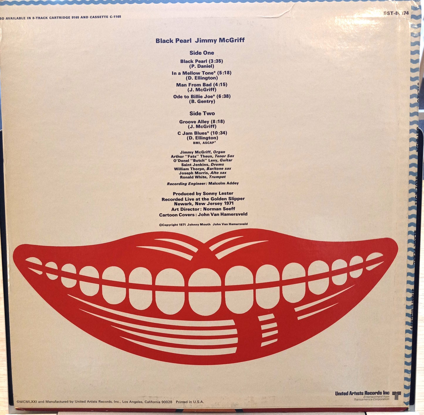 Jimmy McGriff | Black Pearl (Vinyl) (Used)