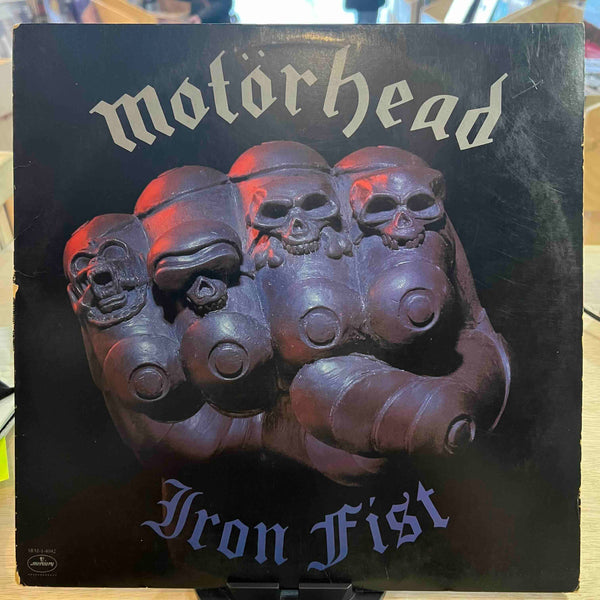 Motörhead  Iron Fist (Vinyl) (Used) – Trusty Spot Records & Tees