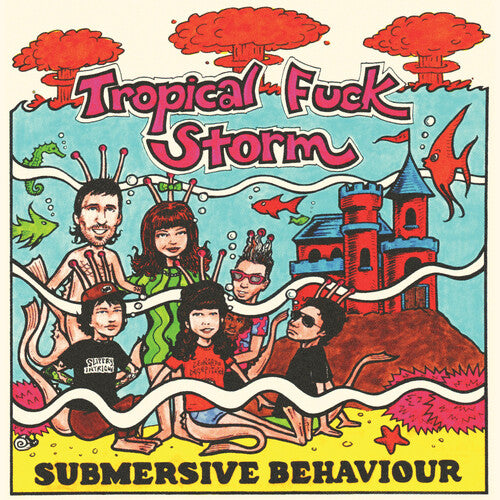 Tropical Fuck Storm | Submersive Behaviour (Clear/Aqua Blue Smoke Vinyl)