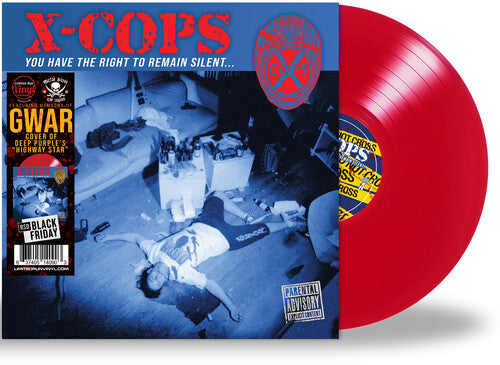 X-Cops | You Have The Right To Remain Silent (Red Vinyl) (RSD)