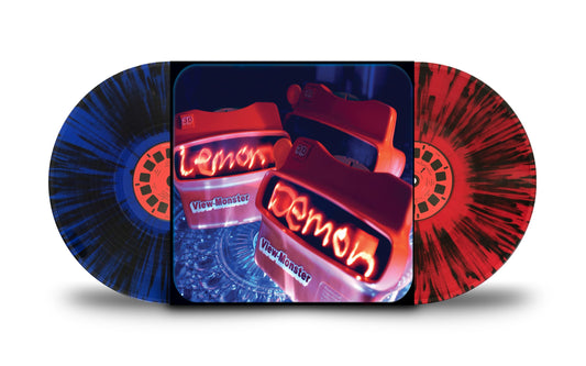 Lemon Demon | View-Monster | Disconnect Edition (180g Red & Blue Vinyl with Black Splatter) 2LP