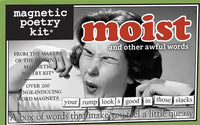 'Moist' Magnetic Poetry Kit