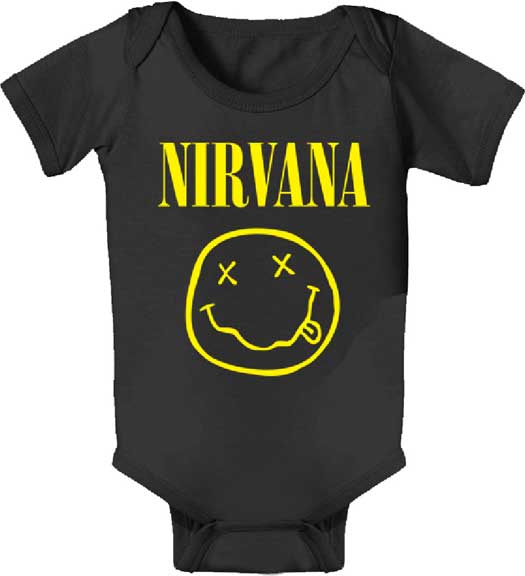 Nirvana Smiley Onesie