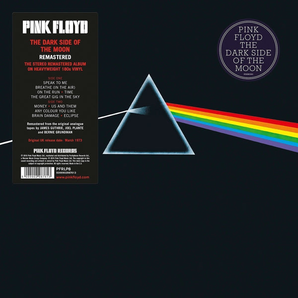 Pink Floyd | Dark Side Of The Moon (180 Gram Vinyl, Remastered)