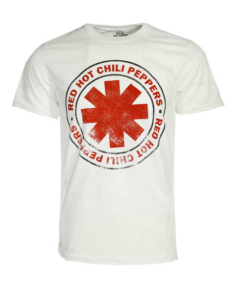 'Red Hot Chili Peppers Distressed Logo' T-Shirt