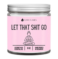 'Let That Shit Go' Meditation Candle