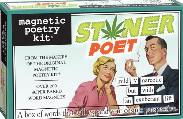 'Stoner Poet' Magnetic Poetry Kit