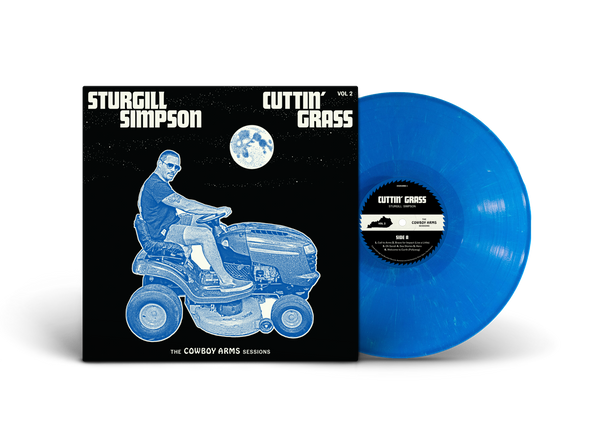 Sturgill Simpson | Cuttin' Grass Vol. 2 (Cowboy Arms Sessions) | Indie Exclusive | Blue w/White Swirl Vinyl