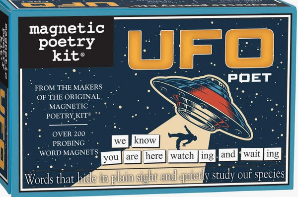 'UFO' Magnetic Poetry Kit