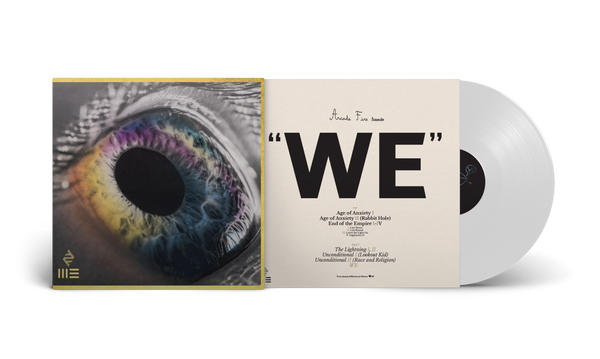 Arcade Fire | WE (Colored Vinyl, White, 180 Gram Vinyl, Gatefold LP Jacket, Poster)