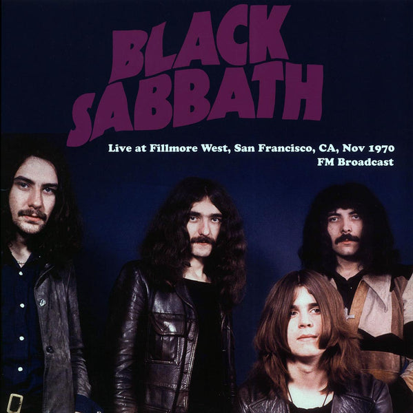 Black Sabbath | Live At Fillmore West, San Francisco, CA, Nov 1970 FM Broadcast (Magenta Vinyl)