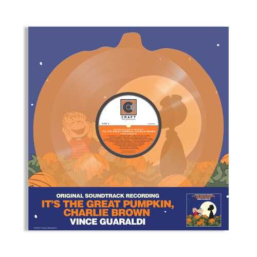 Vince Guaraldi | It's The Great Pumpkin, Charlie Brown (Translucent Orange Pumpkin Shaped Vinyl)