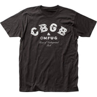 'CBGB Distressed Logo Fitted' T-Shirt