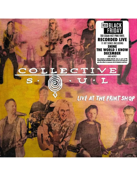 Collective Soul | Live At The Print Shop (Hot Pink Vinyl) (RSD)