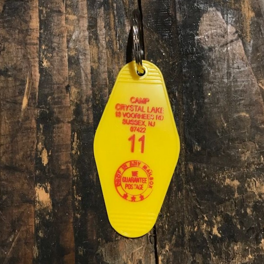 Motel Keychain: Camp Crystal Lake