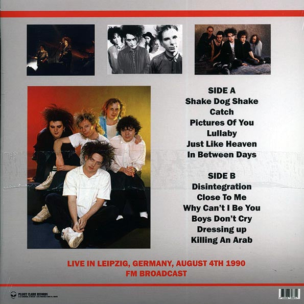 The Cure | Disintegration In Leipzig Germany, August 4th 1990 FM Broadcast (LP)