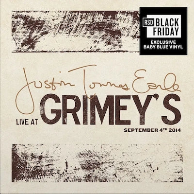 Justin Townes Earle | Live At Grimey’s (Baby Blue Vinyl) (RSD)