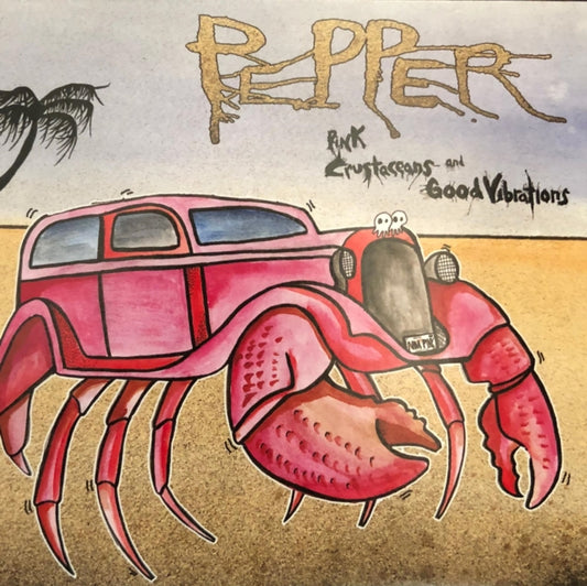 Pepper | Pink Crustaceans and Good Vibrations (Blue Vinyl)