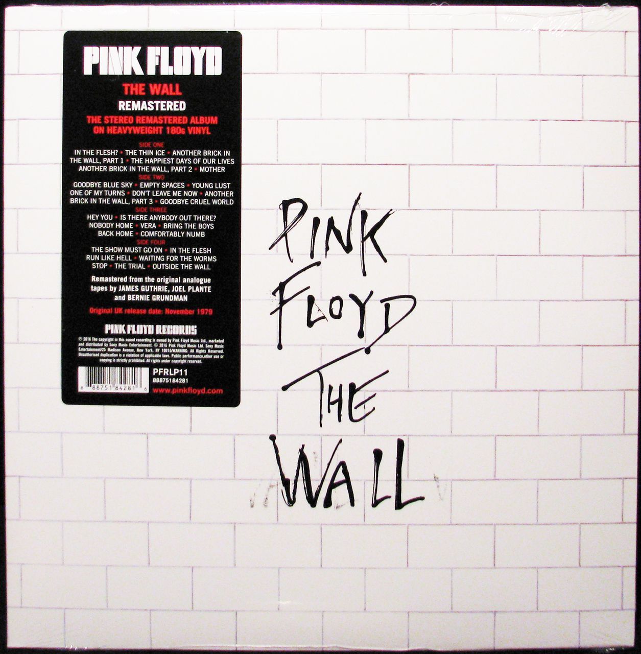 Pink Floyd | The Wall (Remastered) (180 Gram Vinyl, Gatefold Jacket) (2 LP)