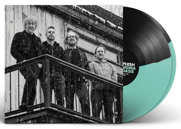 Phish | Sigma Oasis Sigma Oasis (Seafoam/Black Split Vinyl) 2 LP
