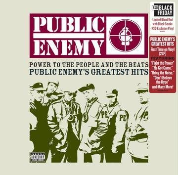 Public Enemy | Power To The People And The Beats - LP | Colored Vinyl: Blood Red w/ Black Smoke