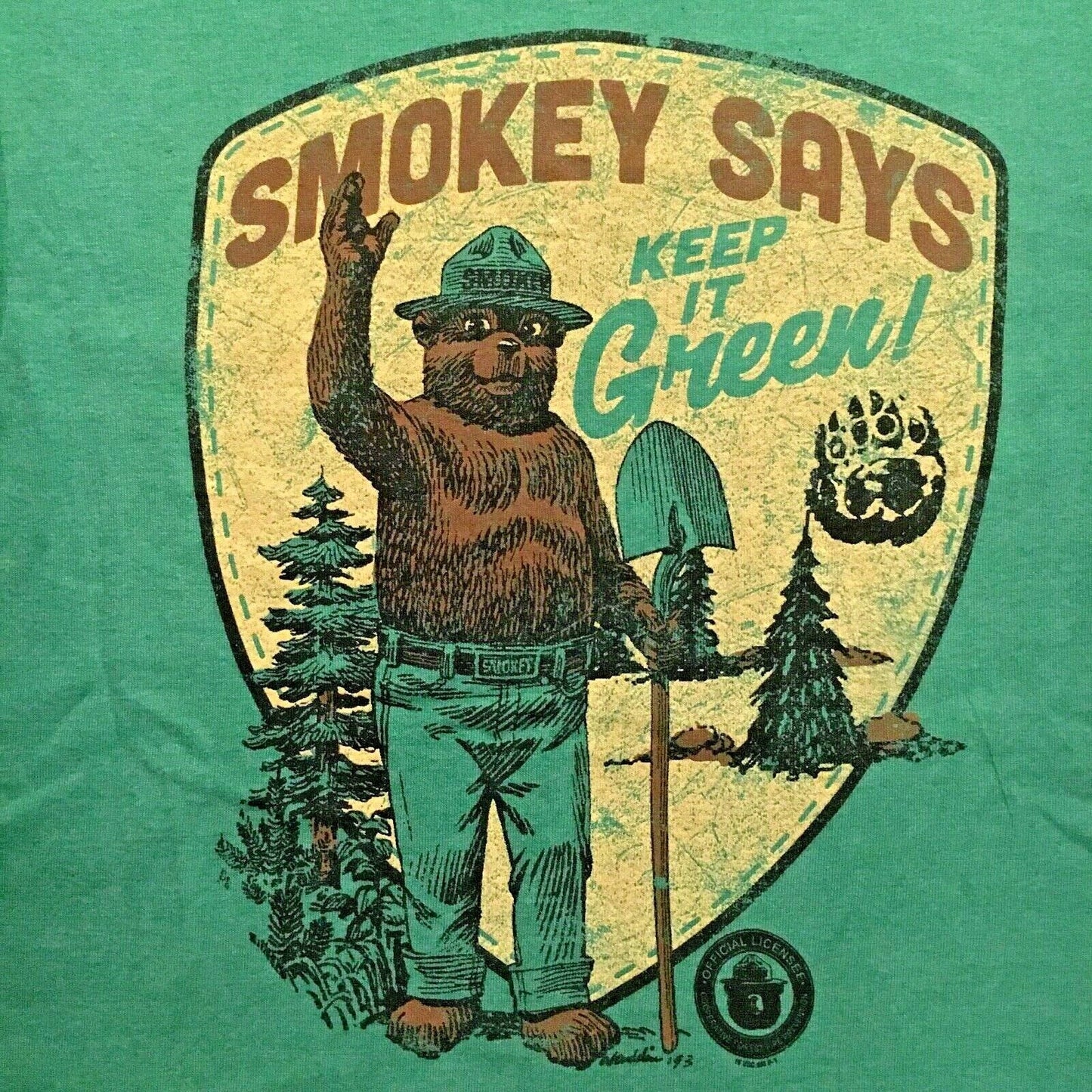 'Smokey Says Keep It Green' T-Shirt