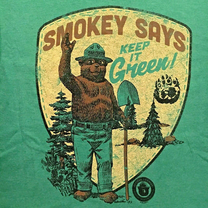 'Smokey Says Keep It Green' T-Shirt