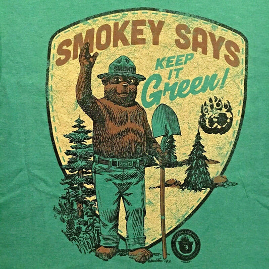 'Smokey Says Keep It Green' T-Shirt