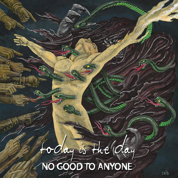 Today Is The Day | No Good To Anyone (Gold Vinyl w/ Red/Green Splatter)