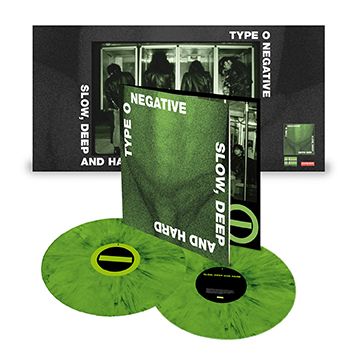 Type O Negative | Slow Deep And Hard 30th Anniversary Edition (Green & Black Vinyl) (2 LP)