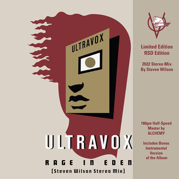 Ultravox | Rage in Eden (Steven Wilson Stereo Mix) (2 LP) (Rsd)