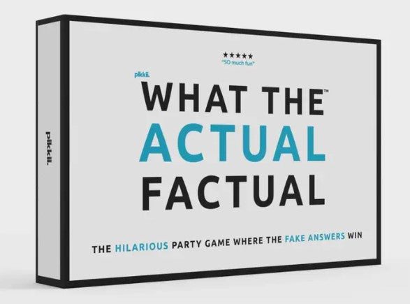 'What The Actual Factual' Game